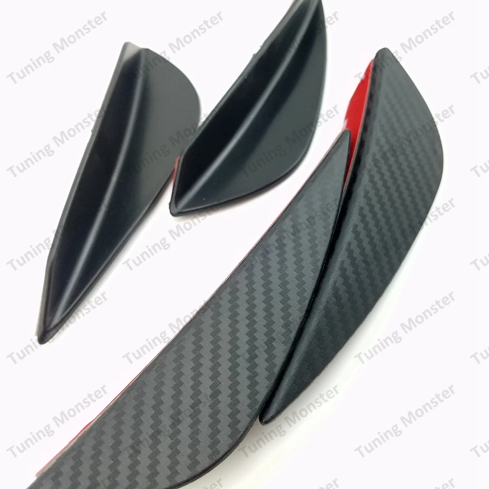 Бесплатная доставка Универсальный 4 шт. карбоновое волокно подходит для