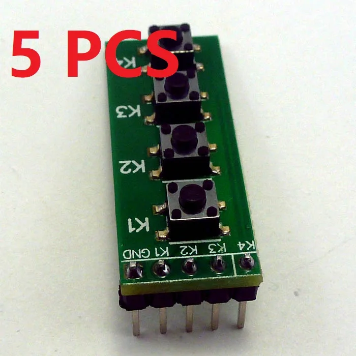 5 шт. 4 кнопочный переключатель для Arduino UNO MEGA2560 Raspberry pi PCB PLC | Обустройство дома