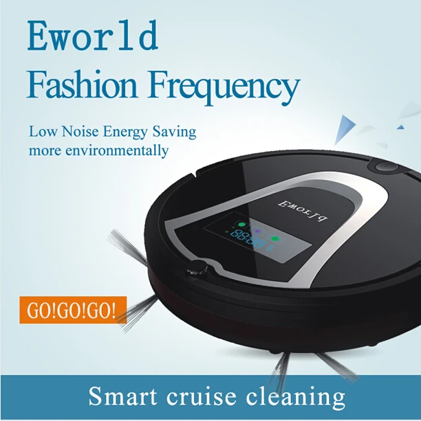 

Eworld Robot Vacuum Cleaner M884 with Touch-Sensitive Sensor,Robot Vacuum Cleaner with 0.6L Dust Tank for Floor Cleaning