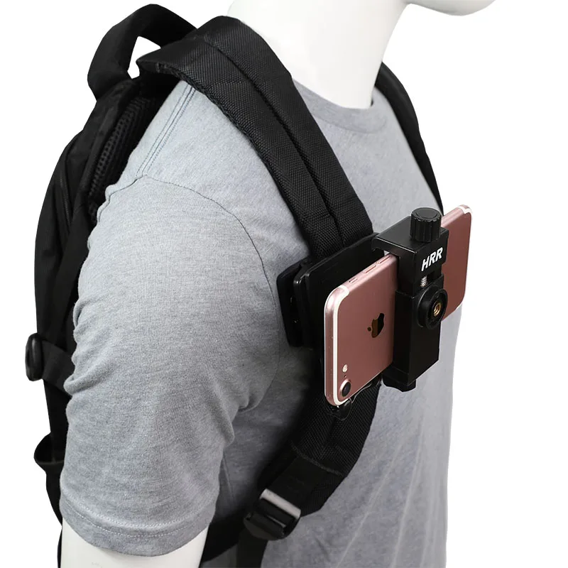 outdoor live mobile phone backpack fixed bracket for huawei iphone mobile phone riding accessories bag clip holder free global shipping