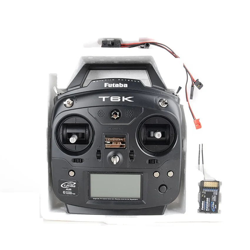 Futaba T-FHSS Air 2,4 Ghz 6CH S. Bus передатчик T6K 6J обновленная версия с R3006SB приемником для радиоуправляемого дрона с фиксированным крылом