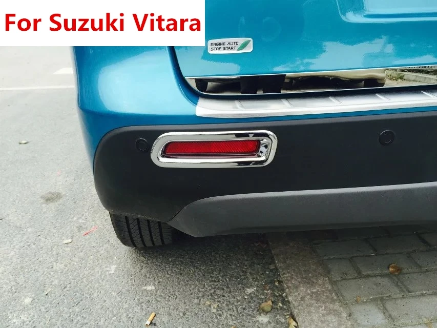 Высокое качество для Suzuki Vitara 2016 2017 детектор кузова автомобиля ABS Хромированная