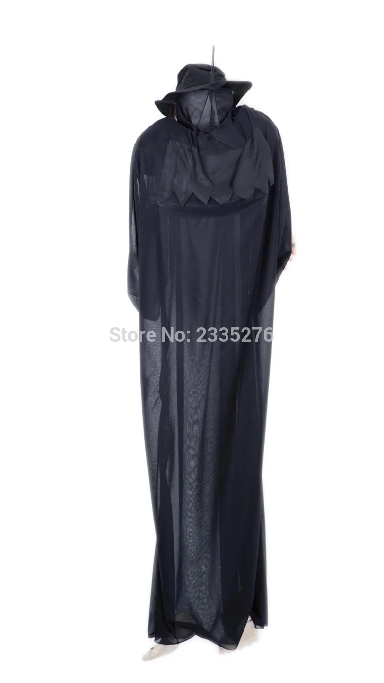 Украшение на Хэллоуин 1 шт. мрачный жнец подвесной призрак со звуковой активацией