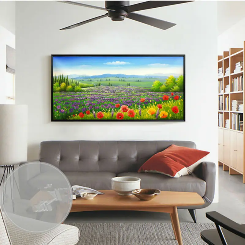 

Oil Painting Hand painted Landscape Painting Modern Wall Art Picture for Living room Flower Canvas Paintings