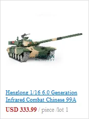 2,4 г Henglong 1/16 масштаб 6,0 инфракрасный боевой пластик M4A3 Шерман РТР р/у Танк 3898 360 турель TH12810
