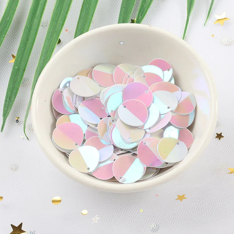 ISequins 200 шт./лот 12mm овальный раза блесток матовый разноцветные пайетками Свадебный корабль, ювелирных изделий Аксессуары