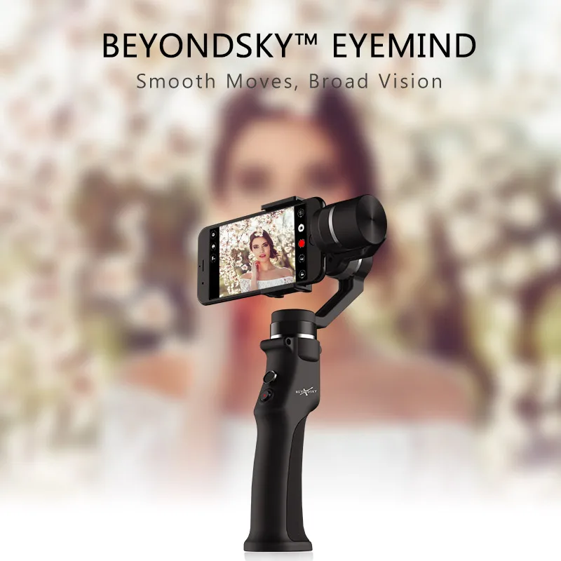 2018 BEYONDSKY Eyemind 3 осевой ручной шарнирный стабилизатор для камеры GoPro смарт чехол