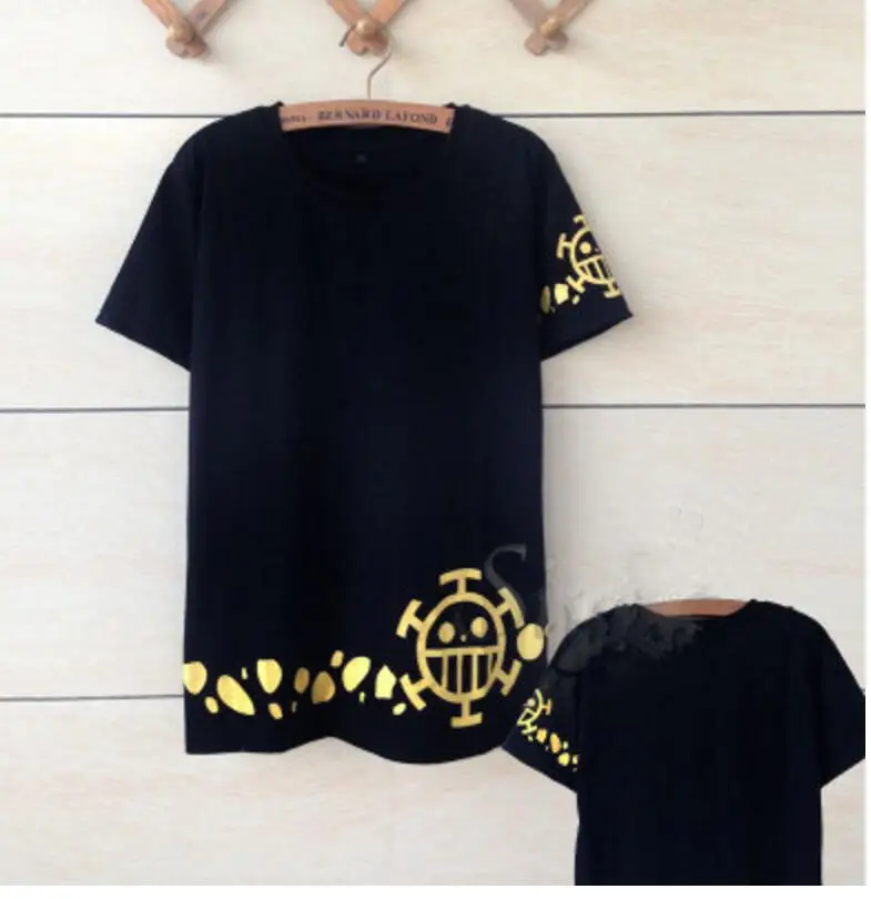 Футболка унисекс с коротким рукавом летняя|trafalgar law t shirt|t shirttee tee |