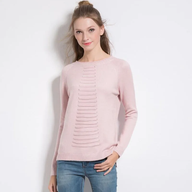 TANGNEST Women Slim Casual Solid Color Knitted Sweater 2018 New Spring European Simple Fashion Pullovers | Женская одежда