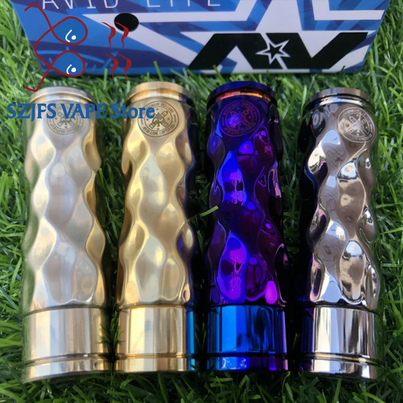 Электронная сигарета AV Dimple Gyre Mod Vape Mods металлическая трубка латунь медь 510