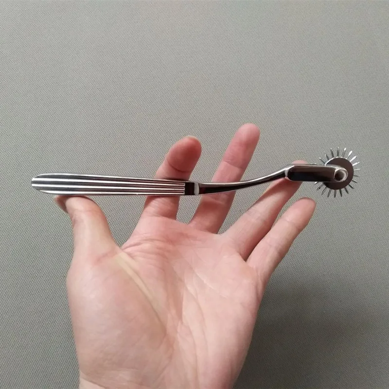БДСМ фетиш секс игрушка металлическая Wartenberg Wheel из нержавеющей стали Pinwheel