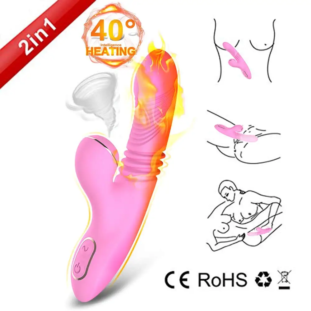 Отопление вибратор G Spot вибрирующий клиторальный стимулятор на присосках для