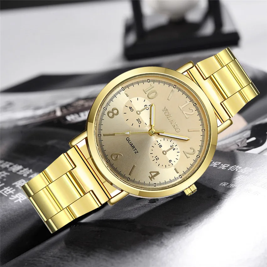 Золотые часы женские модные креативные стальные с браслетом Relogio Feminino Montre