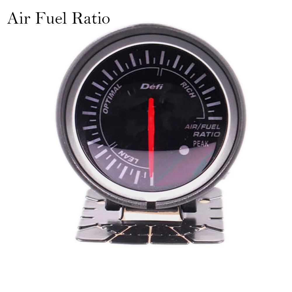 Air Fuel Ratio 2,5 дюймов Автомобильный турбонаддув датчик давления масла Температура воды Температура масла Тахометр RPM датчик с пиПредупреждение лом и светодиодный подсветкой - Цвет: Air Fuel Ratio