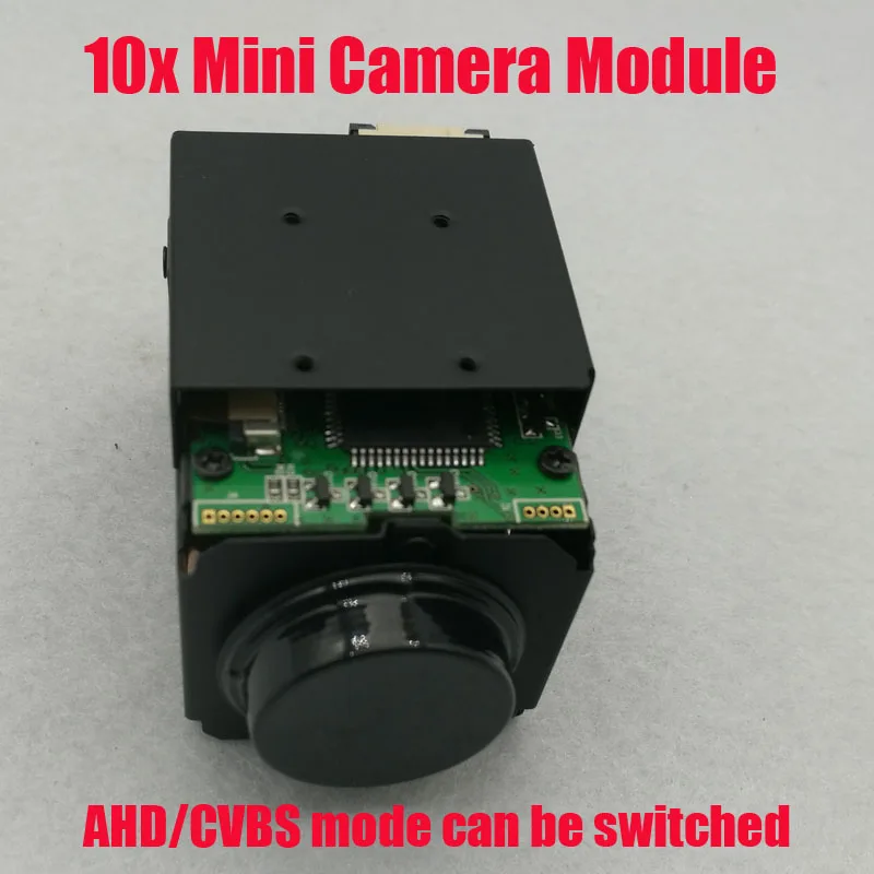 1/3 &quot1200TVL 960P AHD CVB Sony CMOS 10x оптический Автофокус CCTV мини модуль камеры с зумом