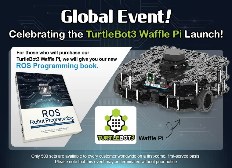 ROBOTIS ROS Robot platform TurtleBot 3 Waffle Pi|Комплекты умного дома| |