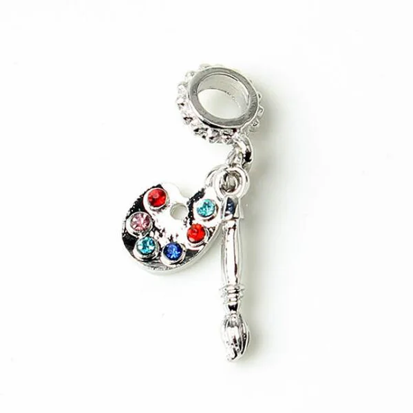 Макси красочные милые Карандаши цветные пластины кристалл кулон бусины подходят