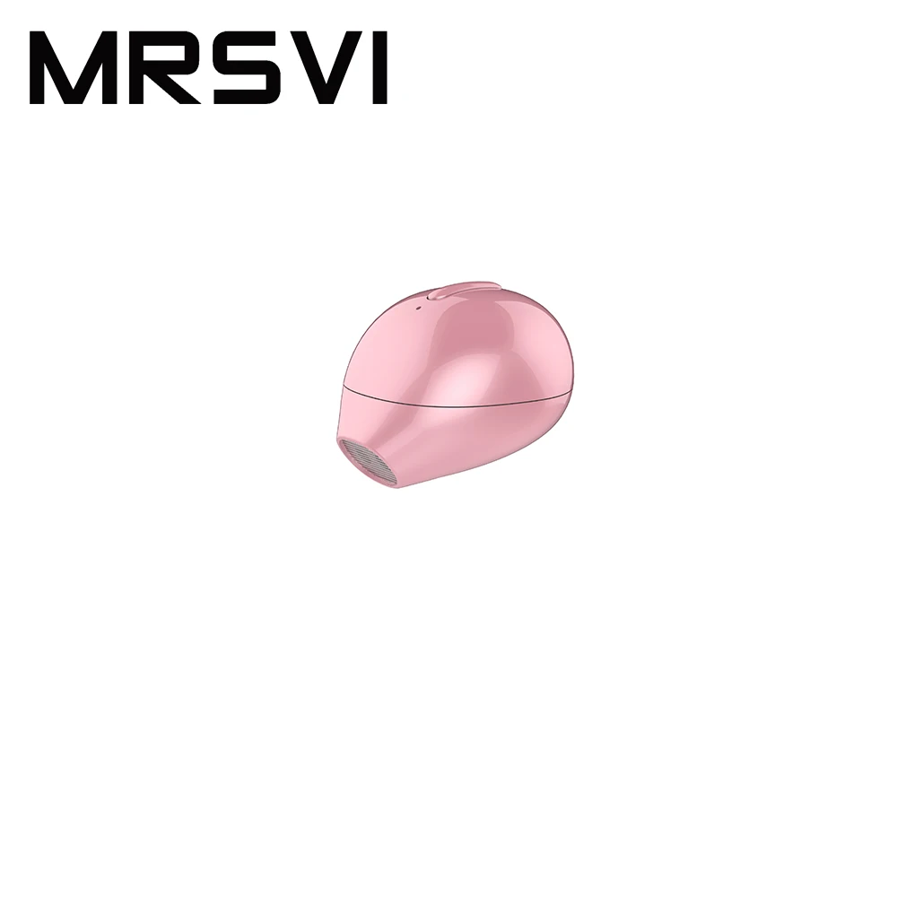 MRSVI мини X20 Беспроводной Bluetooth наушники с зарядный чехол стерео наушники спортивные Гарнитура для смартфонов - Цвет: X20 Pink