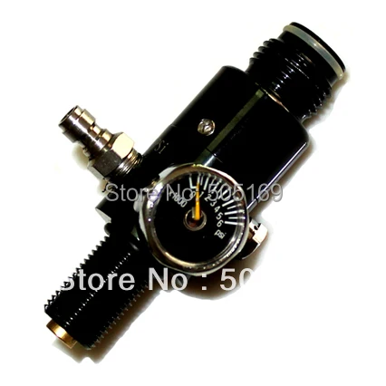 Co2 ЦИЛИНДР Пейнтбол 4500PSI Воздушный бак Регулятор сжатого воздуха Выходное