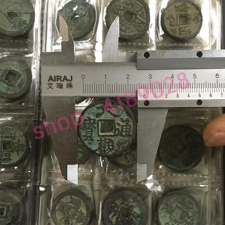 

100% genuine, ancient China, 27mm copper money, 120PC, Antique collectibles