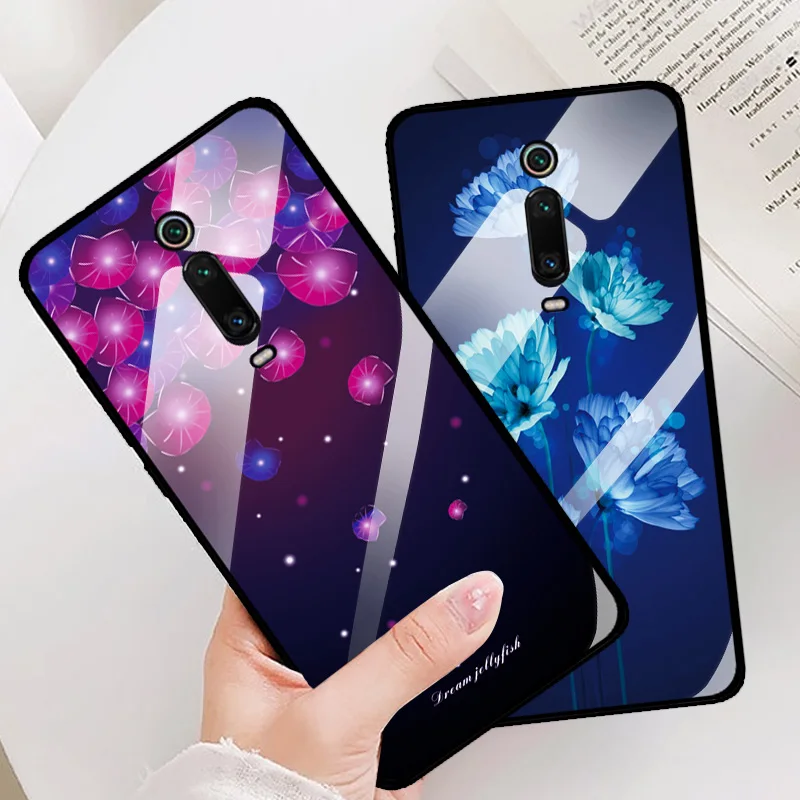 Для Red mi K20 Pro 6 5A 6A 7A 5 5Plus Мягкий чехол из закаленного стекла для Xiao F1 9 8 SE Lite 9T Note 4 4x