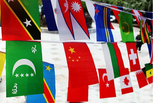 1 комплект подвесной флаг для разных стран баннер офиса бара отеля украшение дома