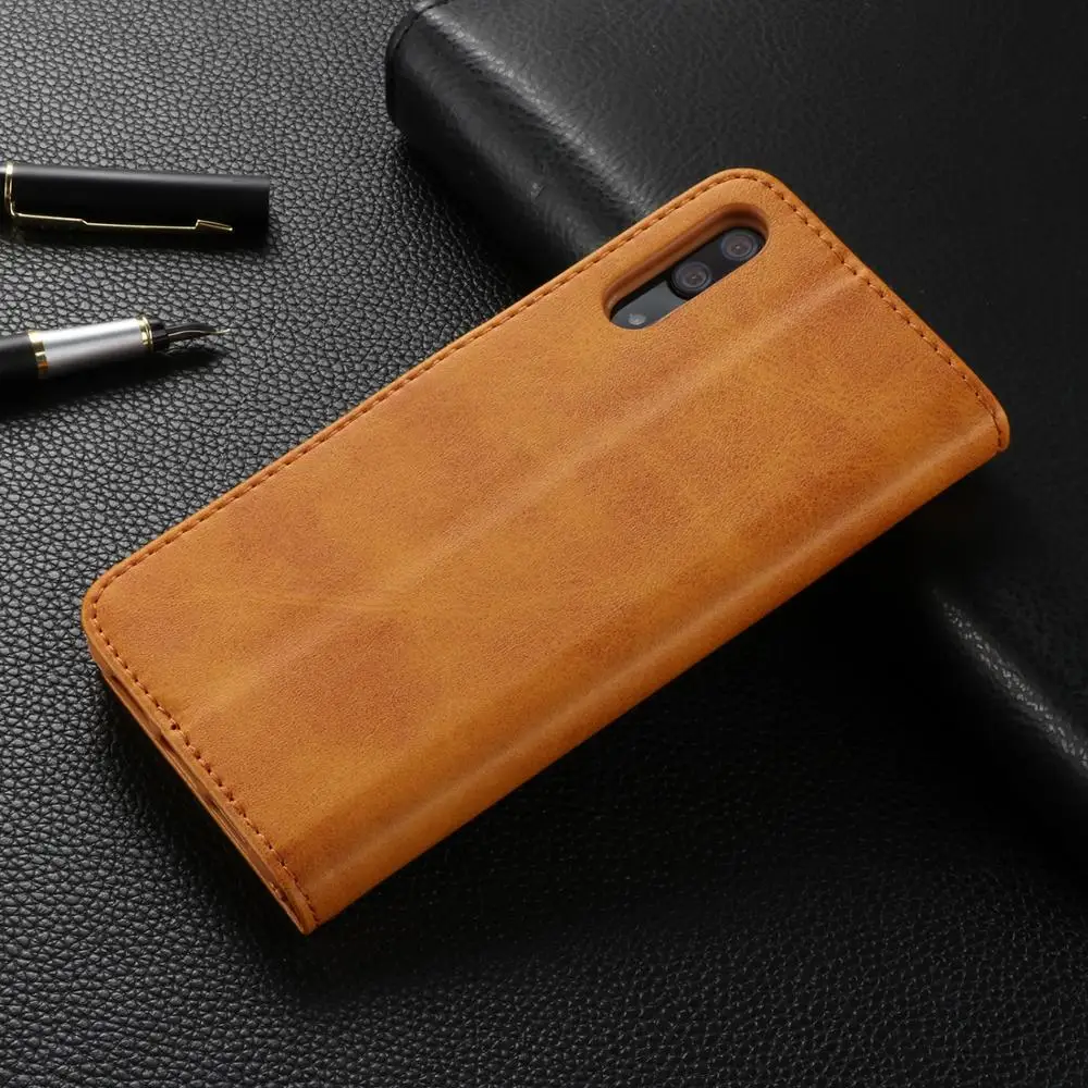 Магнитный кожаный флип чехол для huawei P20 Pro держатель карт кошелек телефона Lite Funda