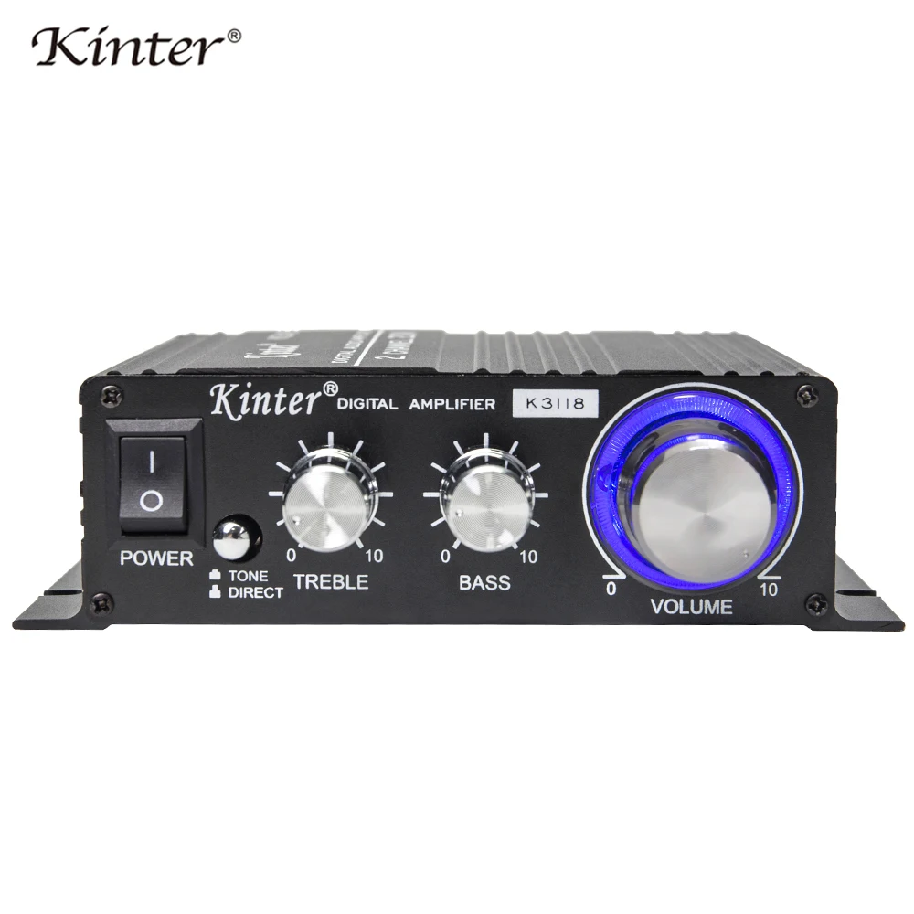 Kinter K3118 HIFI Цифровой аудио усилители домашние класса D 2 0 каналы с tpa3118 микросхемы 20