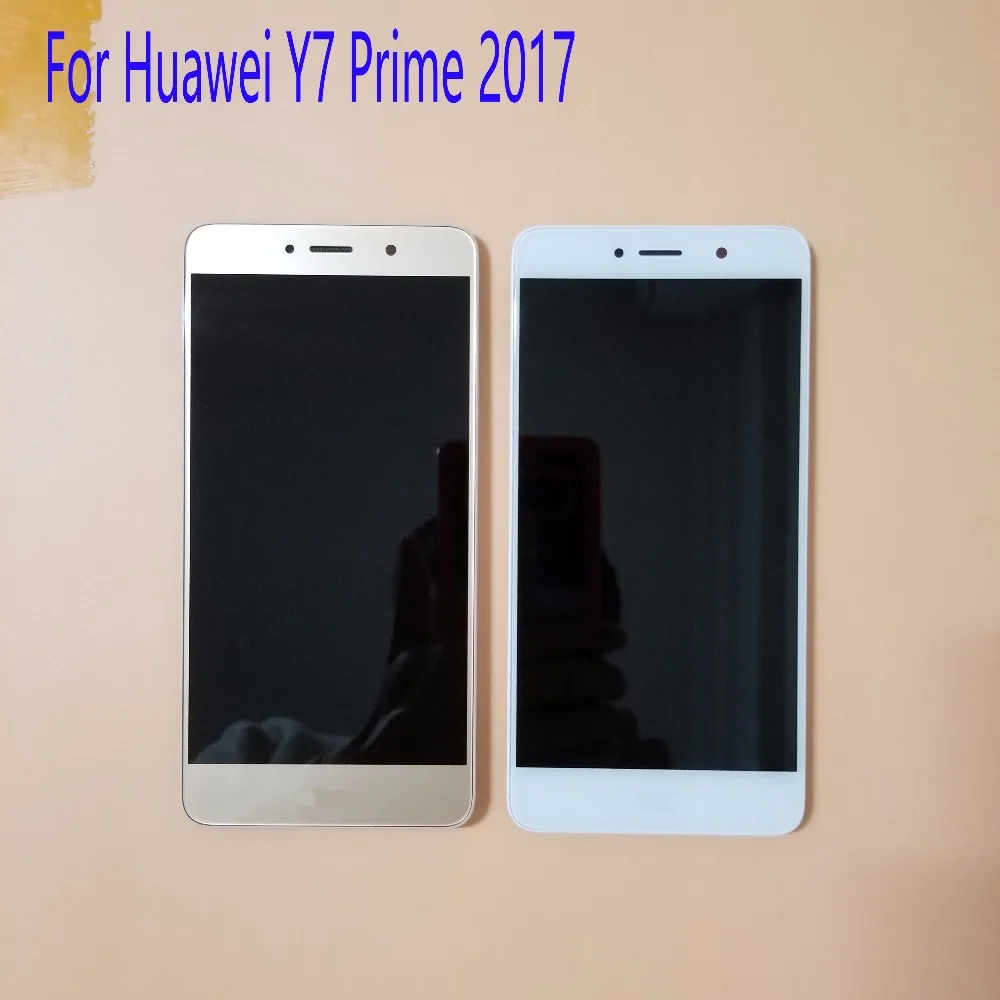 5 &quotсенсорный ЖК экран Рамка для Huawei Y7 2017 TRT TL00 LX1 L21X LX3 дисплей сенсорный