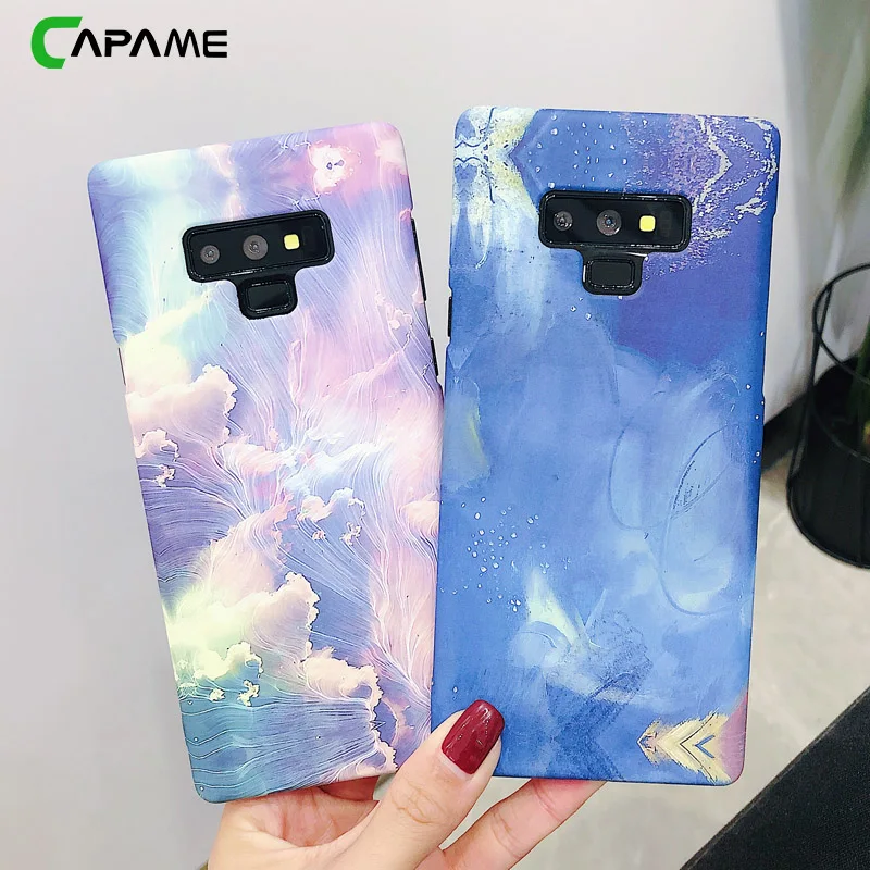 Роскошный Жесткий ударопрочный чехол CAPAME для Samsung S8 S7 Edge S9 чехлы телефонов Galaxy Plus