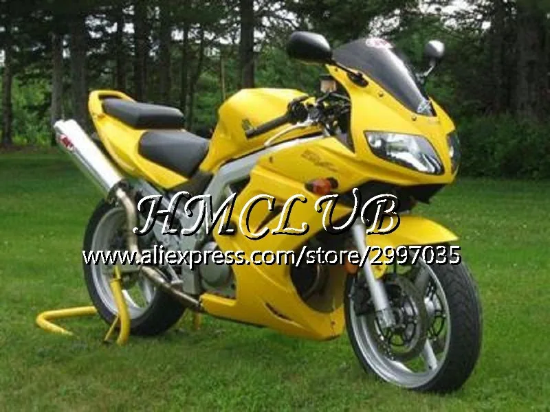 No. 15 Body Gloss yellow For SUZUKI SV650S SV1000S 03 04 05 06 07 44HC.7 SV 650 1000 S SV 650S 1000S 2003 2004 2005 2006 2007 Fairings - Цвет: No. 15
