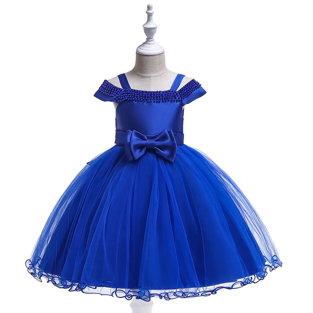 Kids Dresses For Girls Princess Wedding Birthday Floral Tutu Dress Baby Girl Teenager Evening Party Vestidos Children's Clothes | Детская