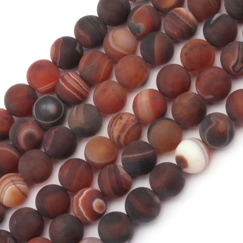 

Круглые бусины из агата Sardonyx, бусины из натурального тона, бусины «сделай сам», разделительные бусины для изготовления ювелирных изделий, н...