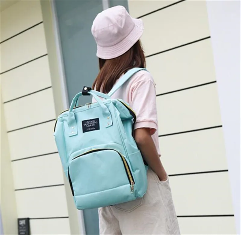 Fashion Mummy Maternity Nappy Bag Brand Large Capacity Baby Travel Backpack Designer Nursing Bag For Baby Care Diaper Bag