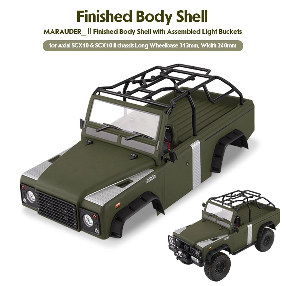 313 мм Killerbody MARAUDER _ RC автомобильный Корпус Комплект для Колесная база осевая SCX10