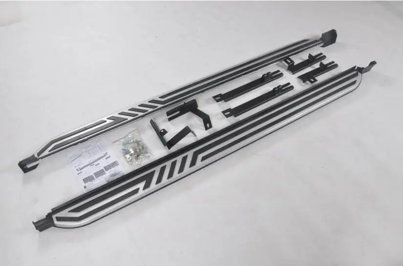 Алюминиевый сплав и АБС автомобиля бег подножка Nerf бар гвардии подходит для PEUGEOT