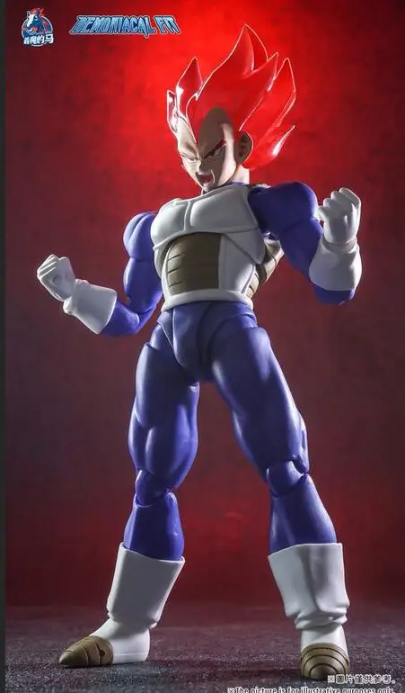 Demoniacal fit костюм для SSJ красный Бог Вегета аксессуары изготовленные на заказ headsculpt головы и волос набор 1/12