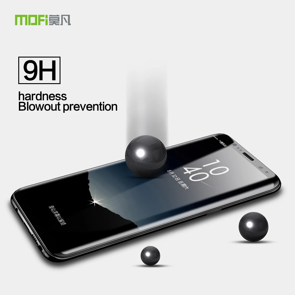 Закаленное стекло для Samsung Galaxy Note 8 оригинальная изогнутая защитная пленка MOFi 3D с