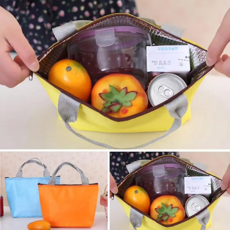 Водонепроницаемые сумки для ланча детей женщин и мужчин теплоизоляционная