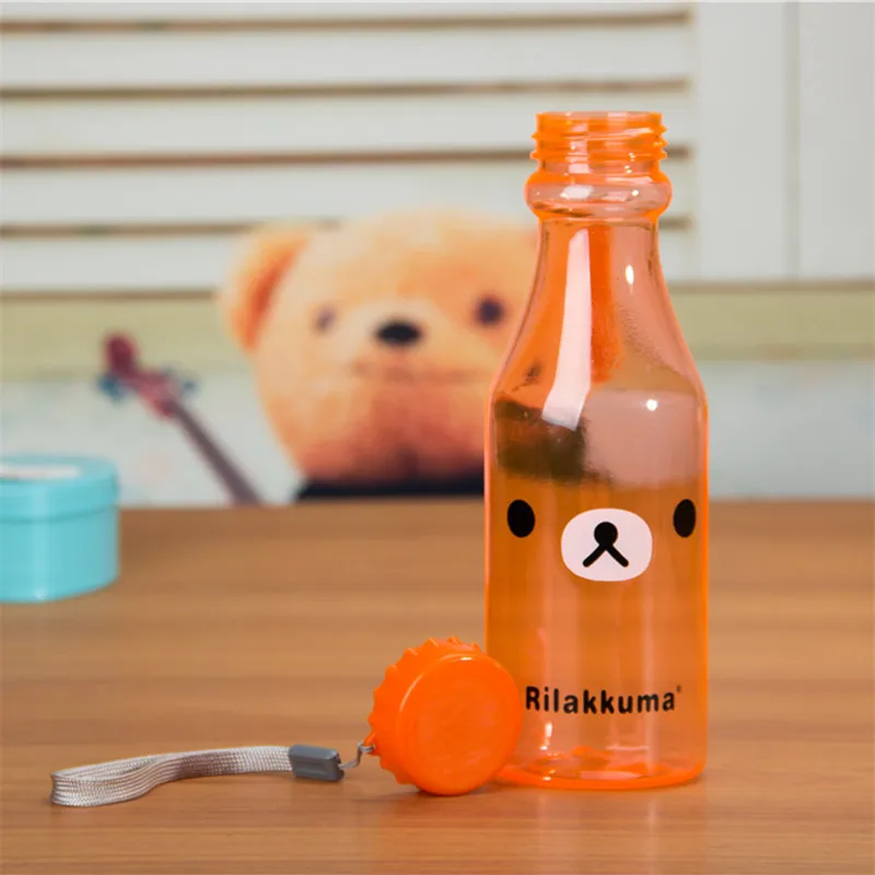 Qisen портативные бутылки для воды без BPA герметичные 9 цветов|bear water bottle|unbreakable
