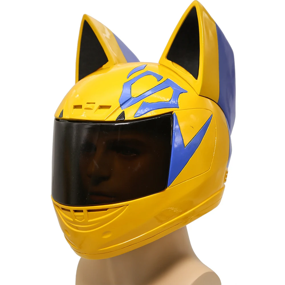 Coslive DuRaRaRa Celty Sturluson Helmet Anime Cosplay Costume Props Motorcycle Type Full Head Mask Halloween For Adult | Тематическая