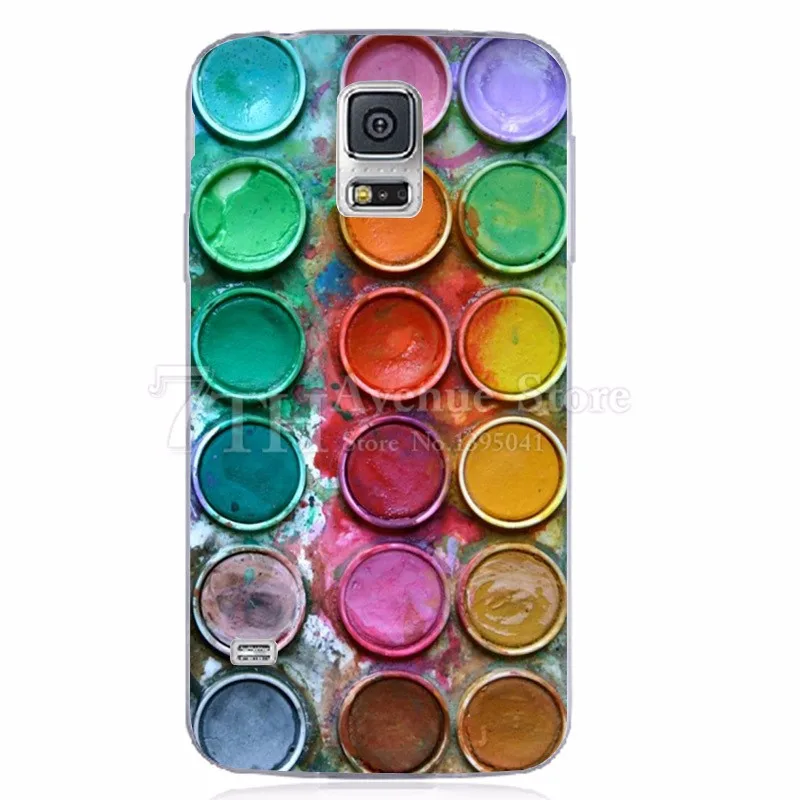 Мягкий чехол для телефона из ТПУ Samsung Galaxy S5 модель i9600 силиконовый задняя крышка с