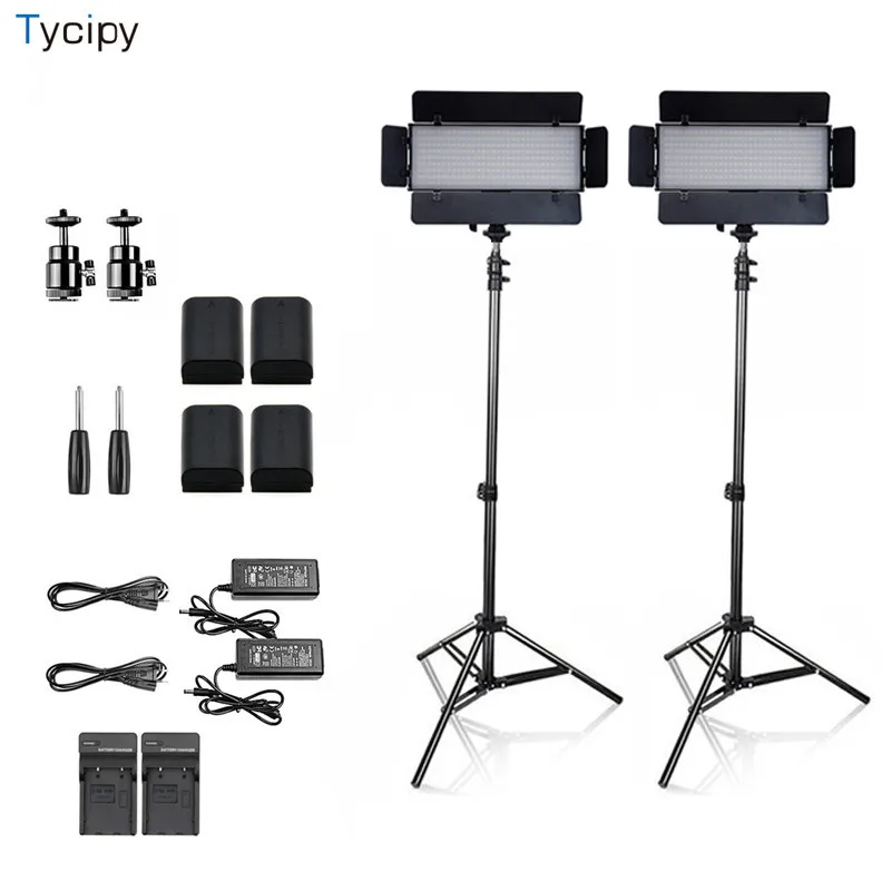 Tycipy светодио дный camera Фотографическая двухцветная студийная Фотостудия