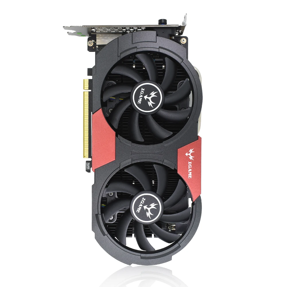 Красочные GeForce iGame NVIDIA gtx 1050 ti Графика карты 1050Ti GPU игровой видеокарты ПК Desktop 4 ГБ
