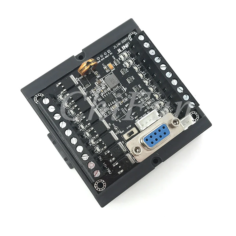 PLC FX1N 20MT + Корпус рельсового типа установка планки отображения с тем же
