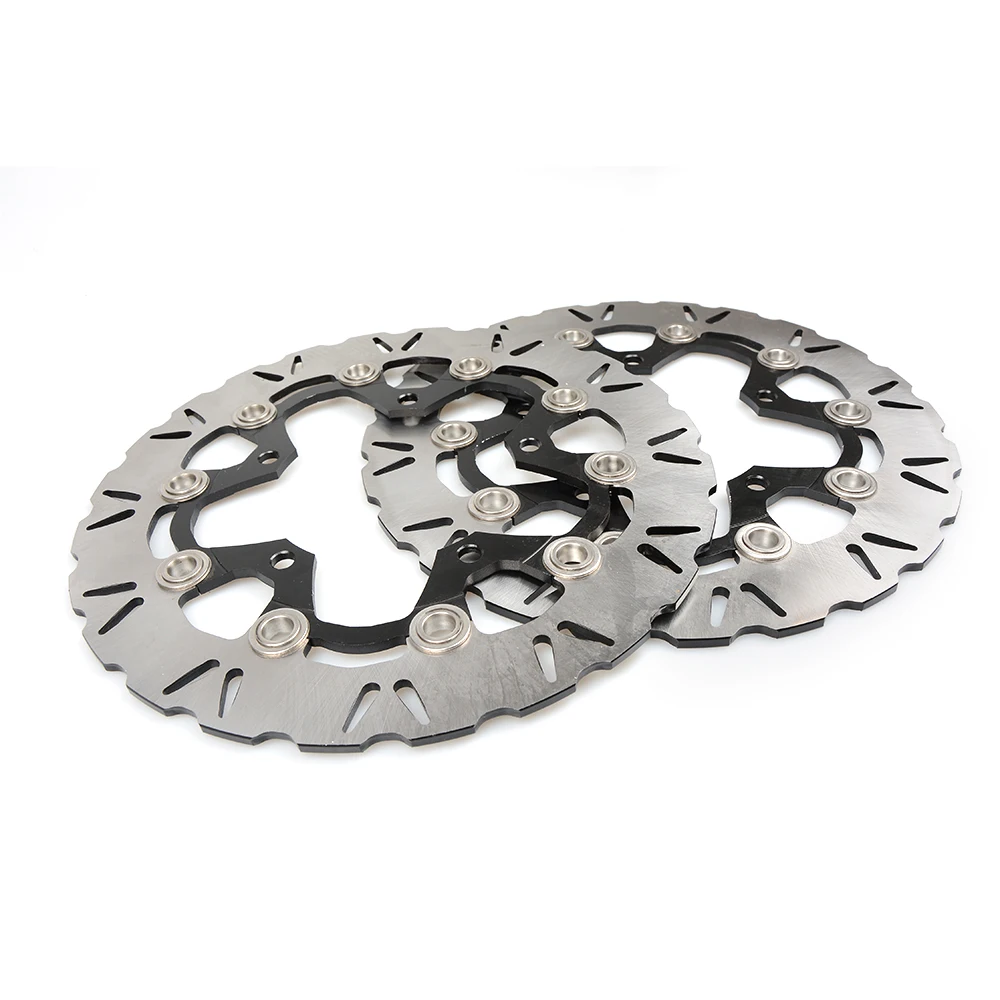 2PCS Motorcycle Front Floating Brake Disc Rotor For SUZUKI GSXR1300 HAYABUSA 1300 GSXR 2008 - 2015 2010 2011 2012 2013 2014 | Автомобили и