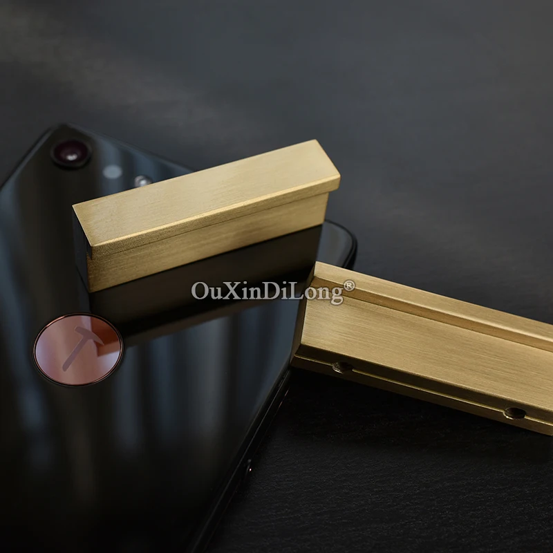 High Quality 2PCS Solid Brass Kitchen Cabinet Door Handles Cupboard Wardrobe Dresser Drawer Shoe Pulls and Knobs | Обустройство дома