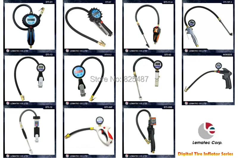 LEMATEC профессиональное Надувное устройство для автомобильных шин 220psi макс.