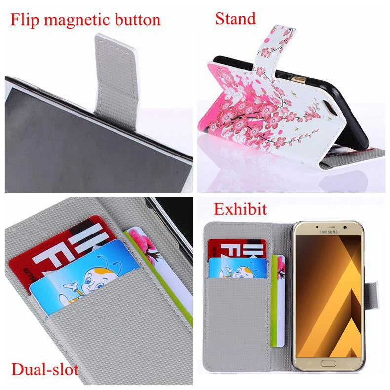

Flip Leather Wallet Case for Samsung Galaxy J3 J5 A5 2016 S4 S5 S6 S7 edge J2 Prime J1 Mini Grand Prime G531H Neo I9060I cover
