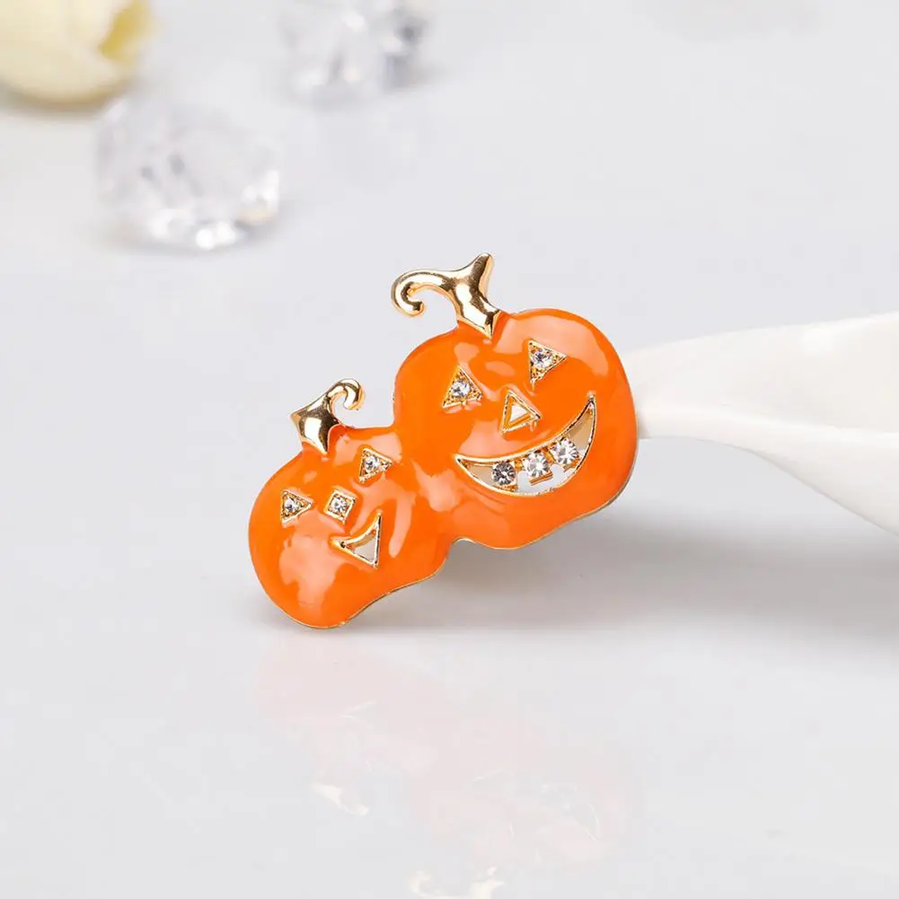 Halloween Fashion Women Cartoon Double Pumpkin Dripping Oil Alloy Brooch Perfect Wear Decoration | Украшения и аксессуары